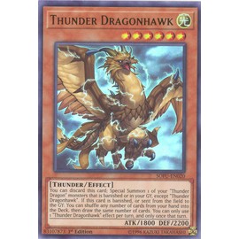 Yu-Gi-Oh! - Thunder Dragonhawk - SOFU-EN020 - Soul Fusion - Unlimited Edition - Ultra Rare
