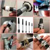 Metal Nut Splitter Cracker,12pcs HSS4241 Nut Splitter Set Rusted Damaged