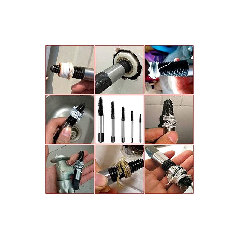 Metal Nut Splitter Cracker,12pcs HSS4241 Nut Splitter Set Rusted Damaged