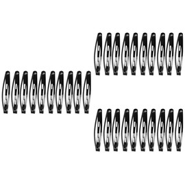 FOMIYES 3sets Non Hair Barrettes Alloy Snap Hair Clips for Women Water 60pcs*3