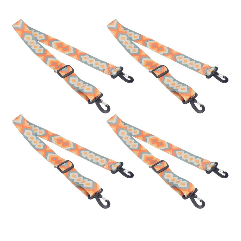 4pcs Ski and Snowboard Boot Carrier Strap Adjustable Thickened Nylon