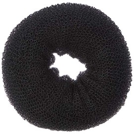 Miss Pouty Big Hair Bun, Black, Black1 Units