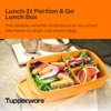 Tupperware Lunch-It Portion & Go Lunch Box Food Storage Container,