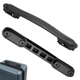 Huybaa Suitcase Handle, Black Luggage Suitcase, Handle Replacement Plastic, Black, Telescopic Handle Suitcase Replacement Part, Carry Handle, Replacement Handle for Luggage, Boxes and Suitcases