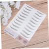minkissy Women Eyebrow Sticker 2pcs Imitation Artificial Eyebrow Transfer Stickers