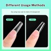JODSONE Short Coffin Press on Flase Nail Tips for Extension
