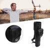 Archery Arrow Quiver Cowhide Leather Arrows Holder Bag Shoulder Back
