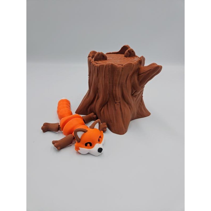 Trash Raccoon, Fox, Panda, Possum, Skunk - 3D Fidget -