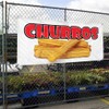 Vinyl Banner Multiple Sizes Churros Restaurant Cafe Bar B Restaurant