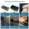 Petsfit Dog Booster Seat For 2 Small Dogs or Medium