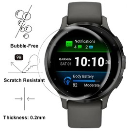 Buoluoioir Pack of 3 Screen Protectors for Garmin Venu 3s Screen Protector, TPU HD Clear Screen Protector Premium Quality Soft, Full Coverage Bubble-Free Anti-Dust for Garmin Venu 3s Flexible Film