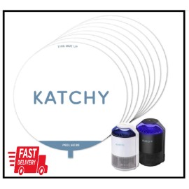 KATCHY Insect Trap 8-Pack of Refillable Glue Boards
