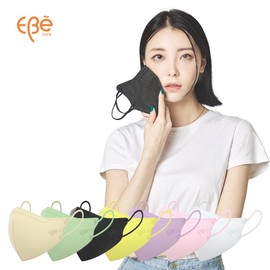 Evie The Sero Bird Beak Type Mask KF94 Mask 30 Sheets (Small ~ Extra Large), Extra Large Extra Large_ Black Black / 이비에 더세로 새부리형마스크 KF94마스크 30매(소형~특대형), 특대형특대형_ 블랙 블랙