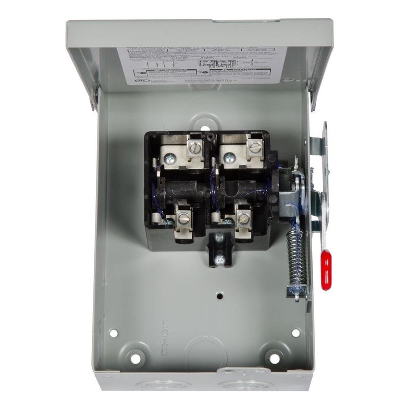 60 Amp Non Fusible Safety Switch