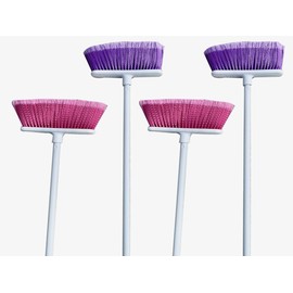 The Original Soft Sweep Magnetic Action Broom 4 Assorted Color Brooms per Case