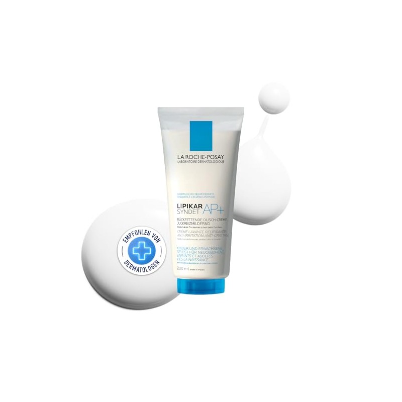 La Roche Posay Replenishing Shower Gel for Extremely Dry, Neurodermatitis-Prone