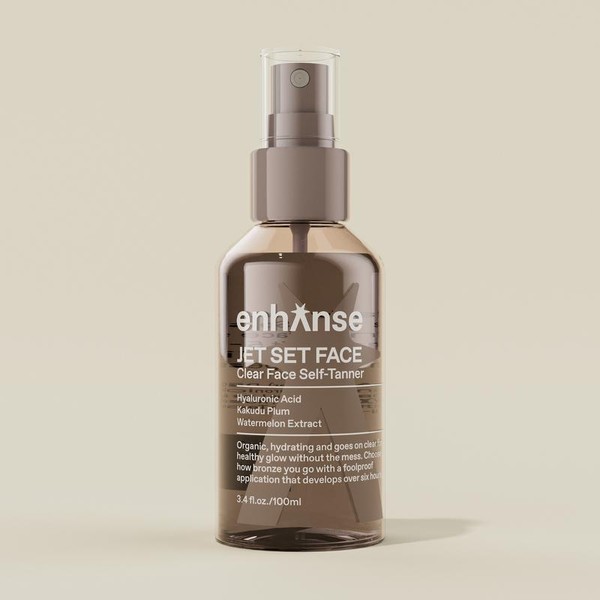 JET SET FACE: Clear Face Self-Tanner for healthy-looking skin. A ...