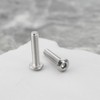 Briny River 20pcs Saddle Intonation Screws M3x14mm Stainless Steel Compatible