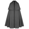 Cykxtees Victorian Vagabond Steampunk Gothic Renaissance Historical Epaulet Cloak Cape