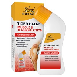Tiger Balm Muscle and Tension Lotion with Applicator 80ml