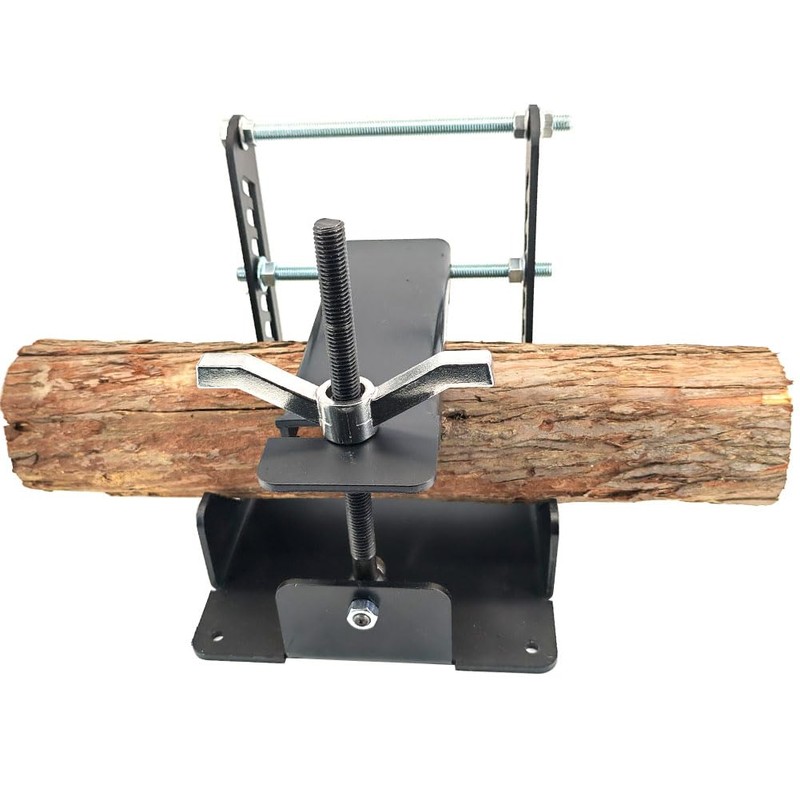 Lumberjack Tools Log Lock/Pipe Table Vice Work Bench/XL Log Holder,