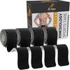 JB Tape Kinesiology Tape – 80 Precut 10-Inch Strips –