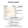 Organic Almonds 500g- Nutrient-Packed, Eco-Conscious Snack & Ingredient for Vegan,