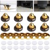 yazi Insulators for Speakers, Set of 8, Spike Receivers, Audio,