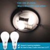 Qualilux Dusk to Dawn Light Bulbs 1000 Lumen, Daylight, LED