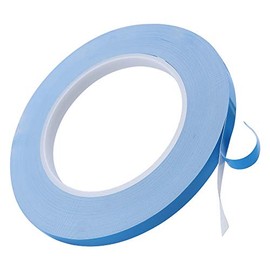 Zerone Cinta adhesiva térmica de doble cara conductora de 8 mm x 25 m para chipset IC, iluminación LED y TV LED