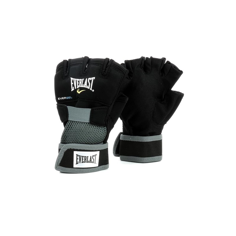 Everlast Unsiex - Erwachsene Sport Boxen Gelhandschuh Evergel Handwraps, Schwarz,