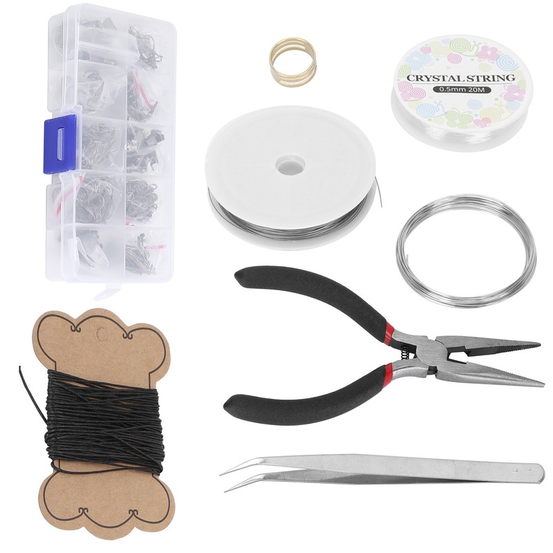 Jewelry Making Tool Kit Earring Crafts DIY Lobster Clasp Wax