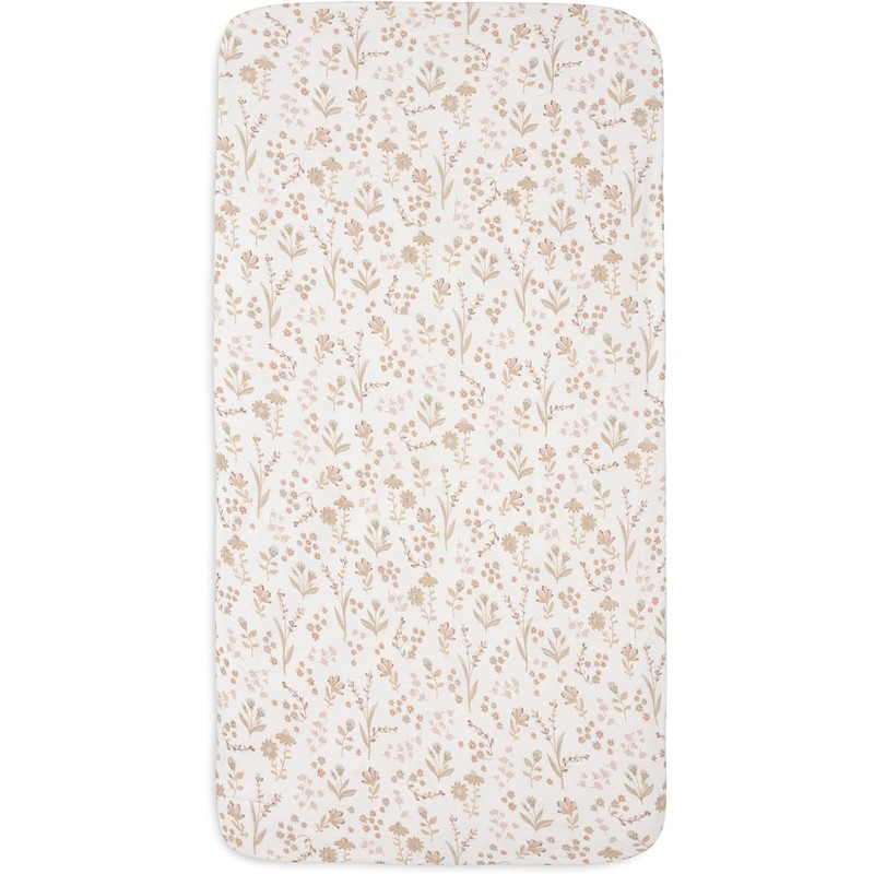 Jollein Jersey Fitted Sheet - For Cradles - Bloomy -
