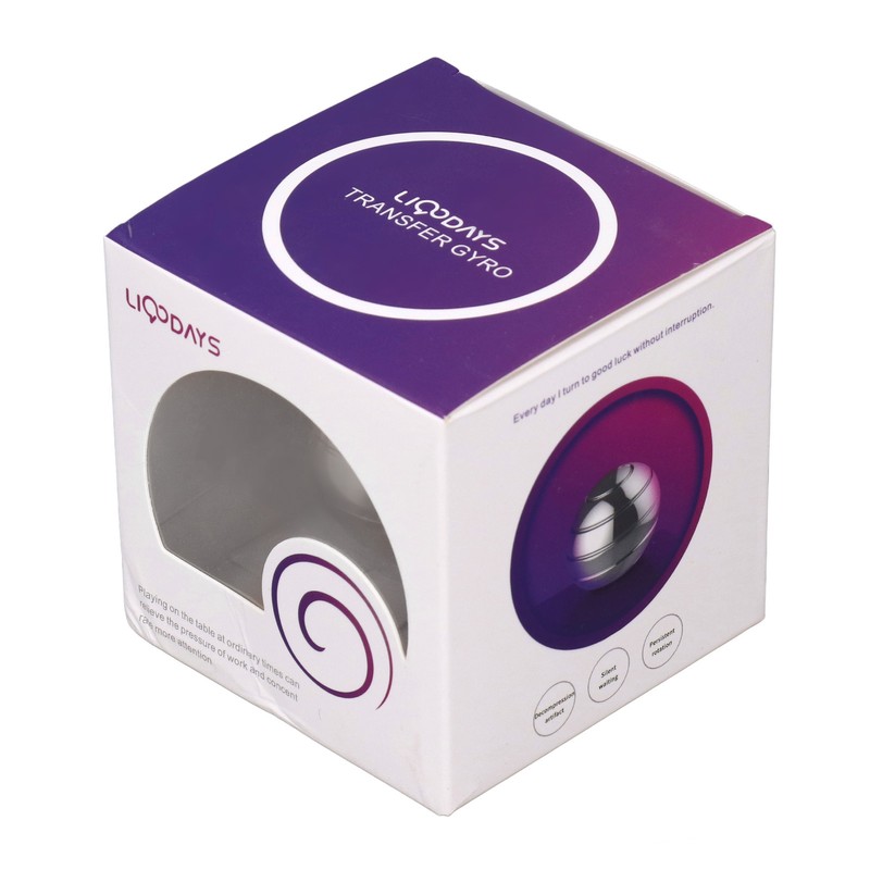 45mm Diameter Gyroscope Ball Alloy Rotating Anxiety Relief Fingertip Decompression