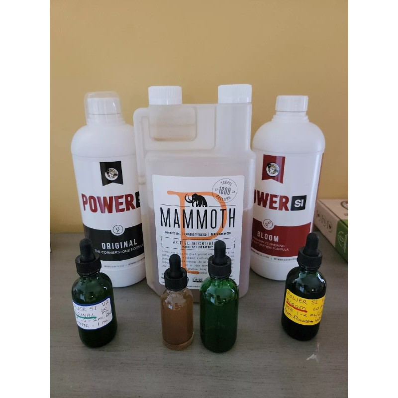 Mammoth P Bloom Booster 60mL Organic Microbial Inoculant *incl. DROPPER