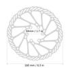 Hydraulic Bike Disc Brake Kit 160mm Disc Brake Rotor Aluminum