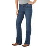 Wrangler Western Jeans elásticos de Tiro Medio para Mujer, Color