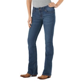 Wrangler Western Jeans elásticos de Tiro Medio para Mujer, Color fantasía (Kora), 35-36