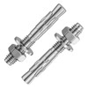 Wensilon 10Pcs 5/16x2-1/4 Inch Standard Fasteners for Heavy-Duty 304 Stainless