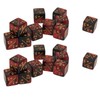 20PCS 6 Sided Dice Set for Kids 16MM Plastic Educational