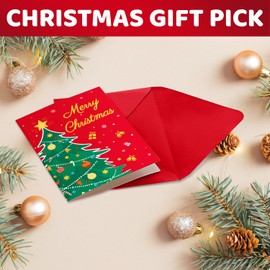 HAPPYPOP Christmas Gifts Stocking Socks - Elf Knee High Socks for Girls Kids, Xmas Stocking Stuffers for Boys 10-12 Years Old