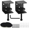 2-Piece Set Bracket Clamp, Adjustable Table Clamp, U-Shape Support, Reinforcement