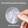 24Pcs Furniture Straps, Furniture Wall Anchor, Furniture Wall Fixing, Furniture