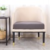 FOMIYES Round Loveseat Stretch Couch Cover Wear- Resistant All- Inclusive