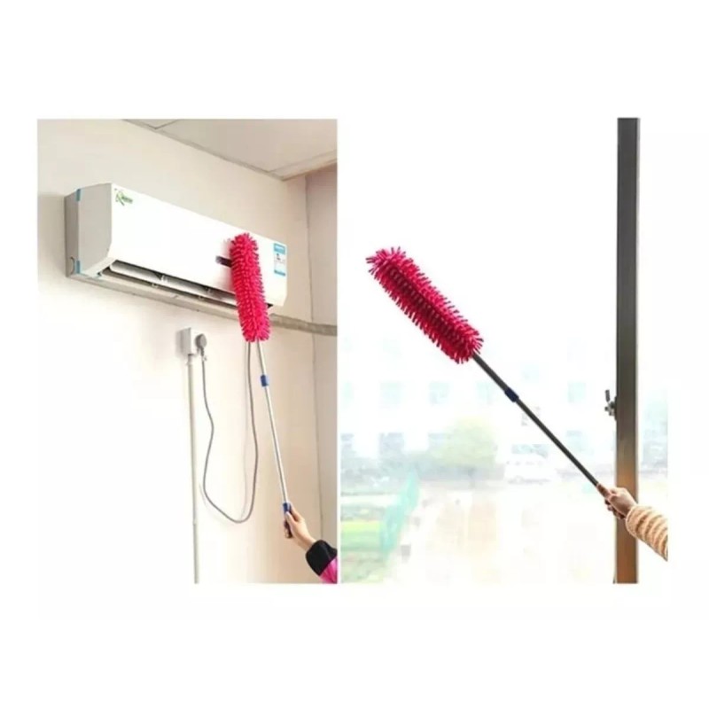 Clicmania Plumero Retractil Plegable Microfibra Limpiador Expandible