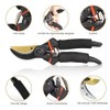 SEEYC Professional 8 inches Premium Titanium Bypass Pruning Shears, Premium
