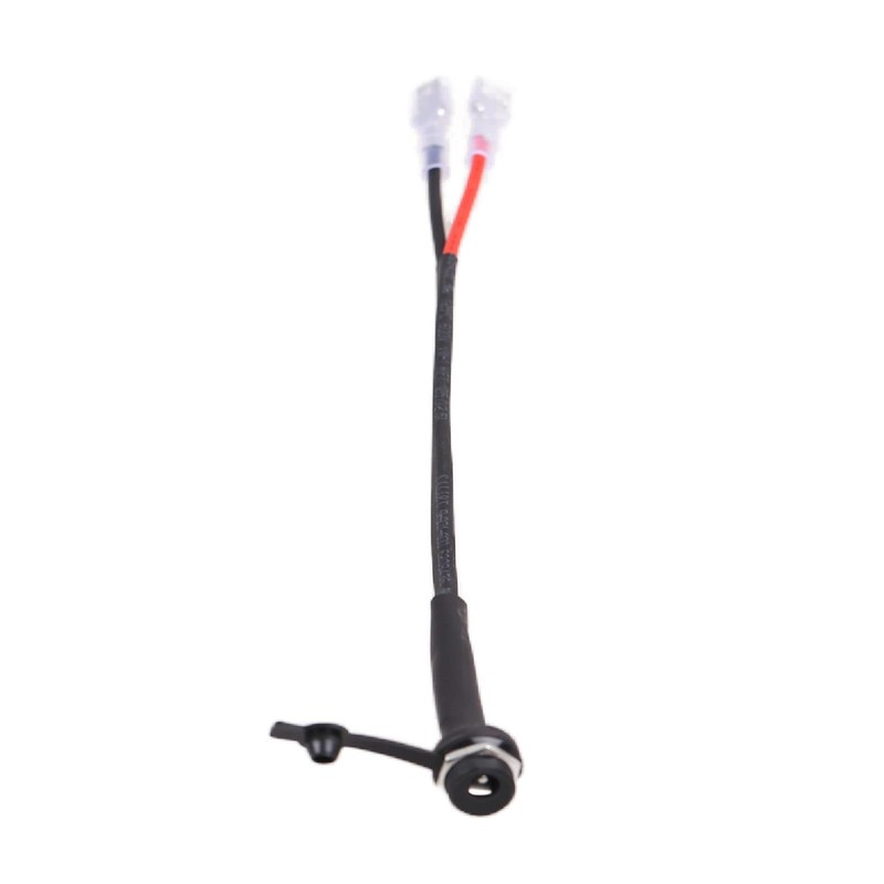 Power Plug Connector Replacement Part with Dust Cover, Compatible with