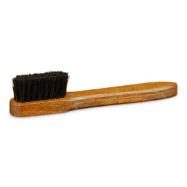 Langer & Messmer Welt Brush Made Of 100% Dark Horsehair - The Shoe Brush For The Care Of The Shoe Frame