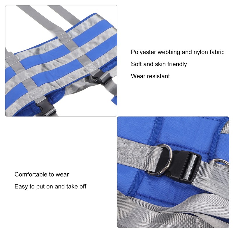 Patient Lift Sling Professional Adjustable Transfer Belt Strap Walking Standing