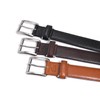 Lacoste LB84560 Men's Cow Leather Business Belt, Braun